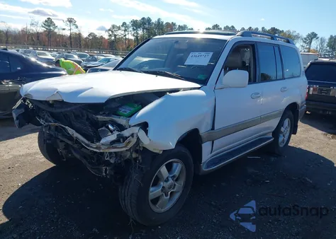 2004 Toyota Land Cruiser z USA, uszkodzony, nr VIN JTEHT05J242057317
